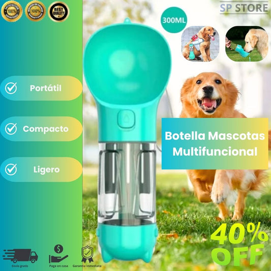 Botella Mascotas Multifuncional