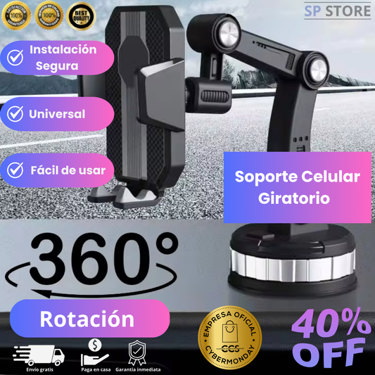 Soporte Celular Giratorio 360°