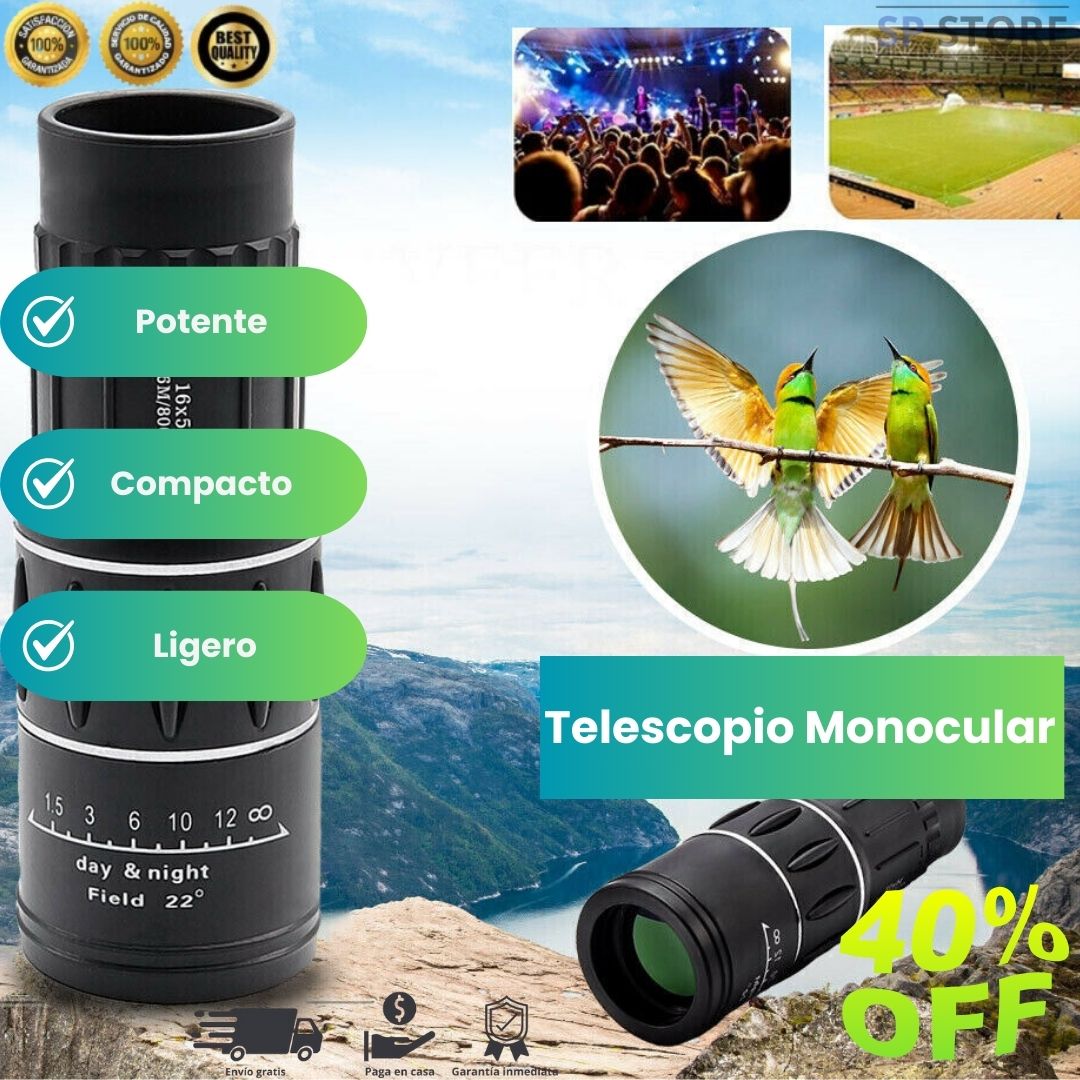 Mini Telescopio Monocular